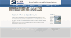 Desktop Screenshot of 3riversicecream.com